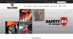 Desktop Screenshot of hacsons.com